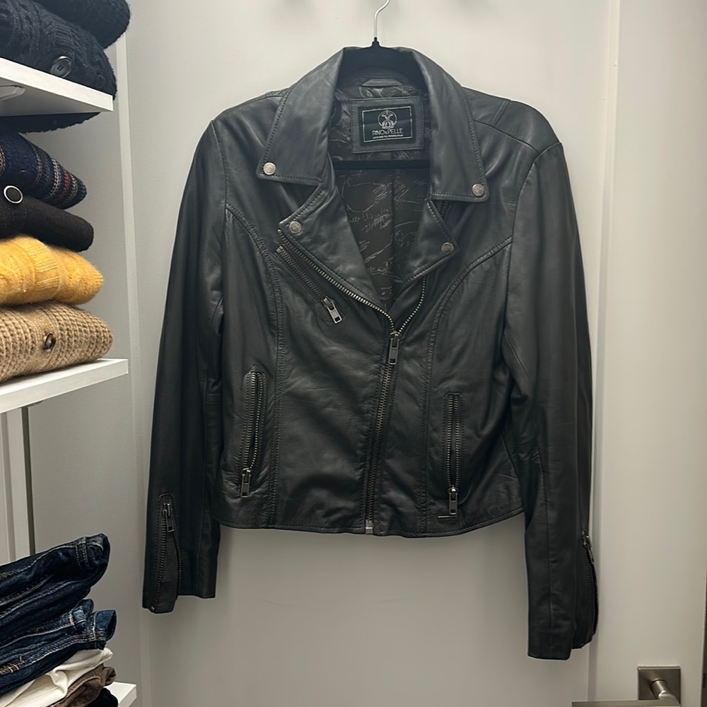Rino & Pelle genuine leather jacket